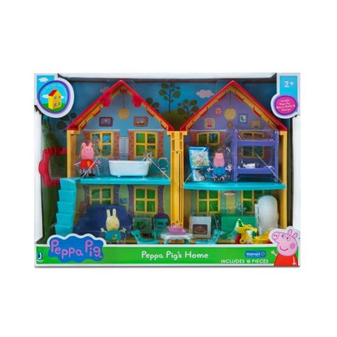 Peppa Pig Exclusive House Playset - Walmart.com - Walmart.com