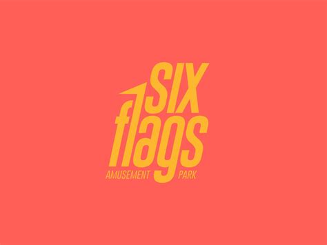 Six Flags Rebrand by Jack Moran on Dribbble