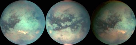 Titan Looks Cool in Infrared - Universe Today