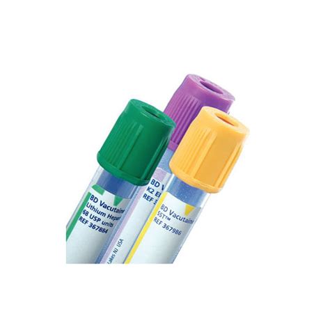 Becton Dickinson Vacutainer 10 mL Tube, Red Topper 100/Box - 58366430 ...