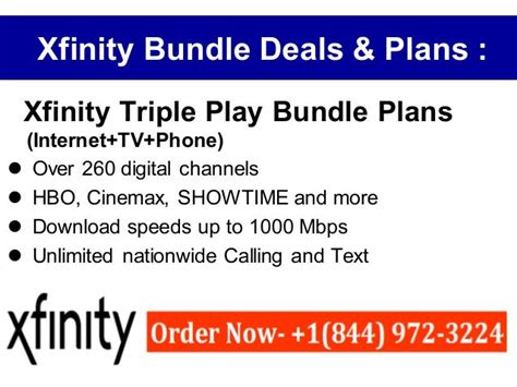 Comcast XFINITY Internet Plans -United States