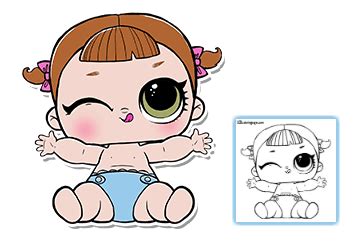 Pin by Carolina Gonzalez on Dibujos | Lol dolls, Coloring pages, Lol