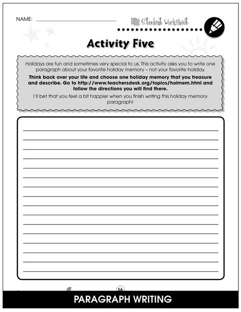 How to Write a Paragraph - BONUS WORKSHEETS - Grades 5 to 8 - eBook - Bonus Worksheets - CCP ...