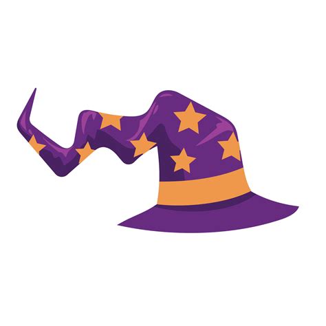 Vector halloween witch hat halloween costume 29240240 Vector Art at ...