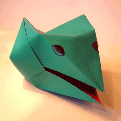 Origami Dragon Head Instructions