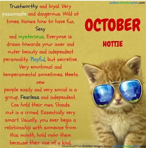 Born in October Images | October quotes, Birthday quotes funny, Welcome october images