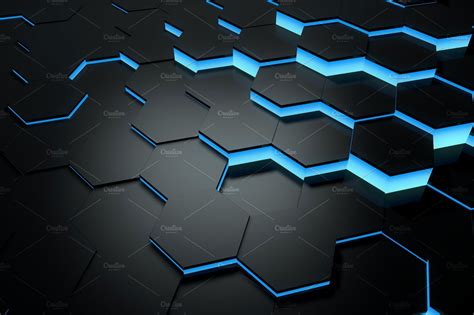 √ Cool Hexagon Background