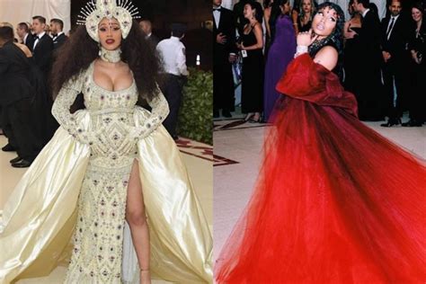 Cardi B Opens Up About Met Gala Conversation with Nicki Minaj: 'She ...