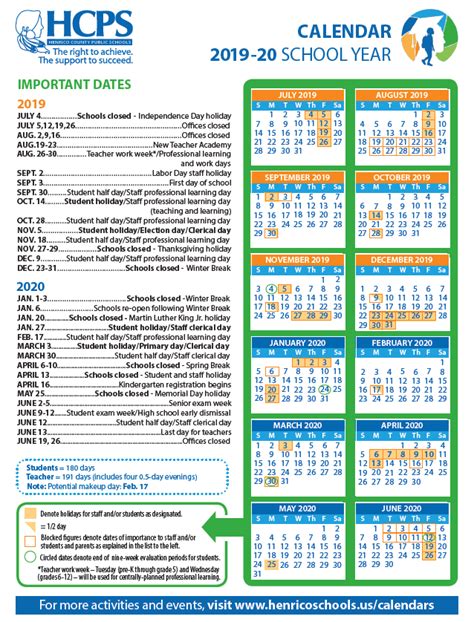 Henrico Schools Va 2024-2025 School Calendar - 2024 Calendar With Holidays