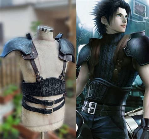 Cosplay Zack Fair Final Fantasy VII in Cuoio Alta Qualità Taglia ...