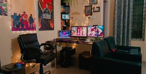 My remote work setup / pc gaming setup : r/battlestations