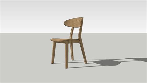 Paged LOF chair - 3D Warehouse | Industrial dining chairs, Wooden cafe, Scandinavian chairs