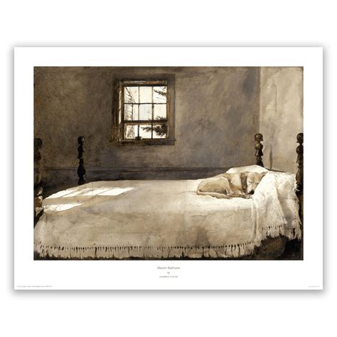 Master Bedroom by Andrew Wyeth | Wyeth Print Gallery : Wyeth Print Gallery