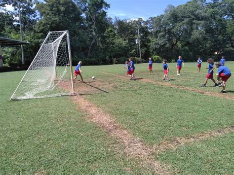 CRIA kids playing soccer - Costa Rica International Academy