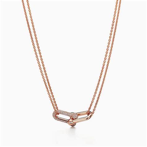 Tiffany Hardwear Layering Necklaces with Diamonds | Tiffany & Co.