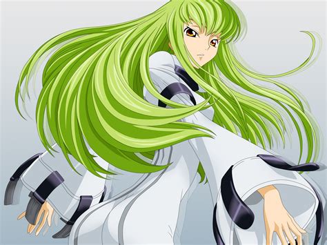 Green long-haired female anime character HD wallpaper | Wallpaper Flare