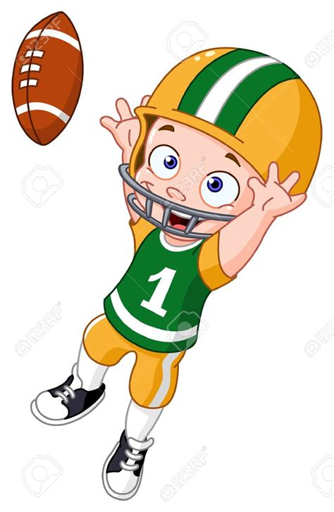 Kid Football Player Clipart | Free download on ClipArtMag