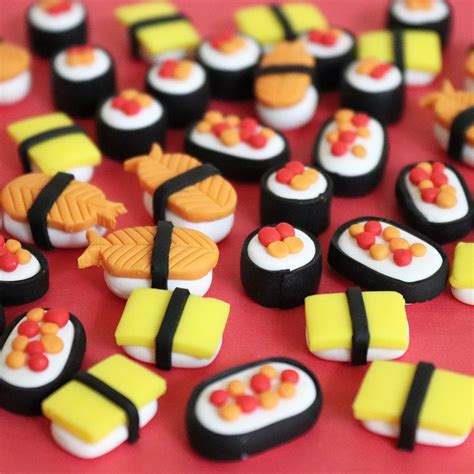 Miniature Clay Sushi. Handmade from Polymer Clay by The Clay Kiosk on ...