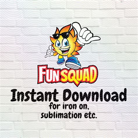 Fun Squad PNG - Etsy Canada