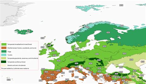 Biome Map Of Europe Biome Map Of Europe Mahmud Map Biomes Geography ...