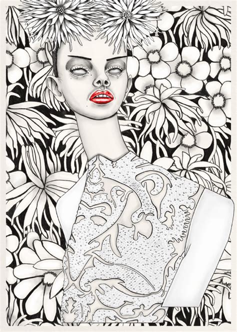 ///Tara Dougans Fashion Illustrations http://www.creativeboysclub.com ...