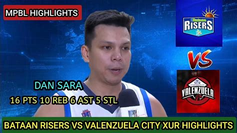 Bataan Risers VS Valenzuela City XUR Highlights | MPBL 2023 regular season #mpbl - YouTube