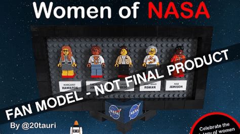 'Women of NASA' LEGO set to feature 'Hidden Figures' inspiration