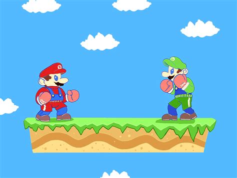 Mario And Luigi 16 Bit