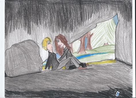 Katniss and Peeta In the Cave by Fire0 on DeviantArt