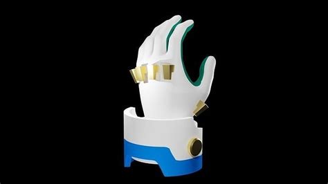 deku air force gloves 3D model 3D printable | CGTrader