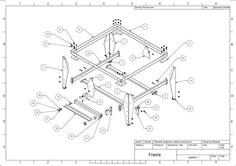 1250mm x 1250mm 4x4 feet CNC Plasma Table DIY Plans
