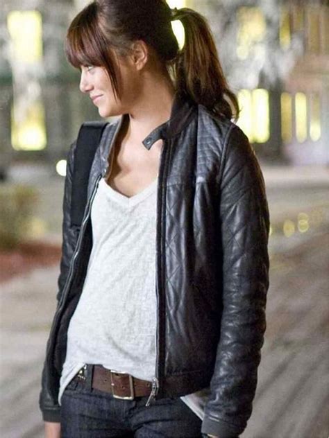 Emma Stone Zombieland Leather Jacket