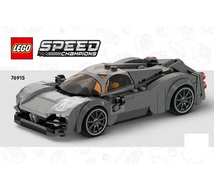 LEGO Pagani Utopia Set 76915 Instructions | Brick Owl - LEGO Marketplace