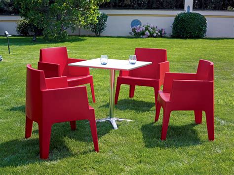 Compamia : Box Outdoor Dining Chair Black ISP058-BLA