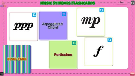 Music Symbols Flashcards - Coirle