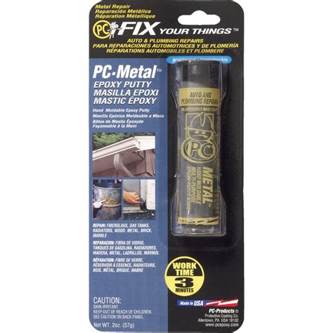 PC-Metal 2 Oz. Gray Epoxy Putty - Almandoz Hardware Ltd.