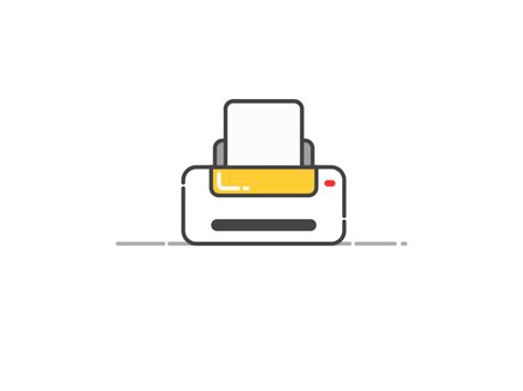 Motion of printer by Leez on Dribbble