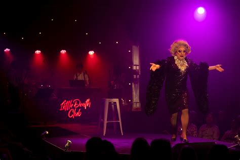 Myra DuBois in Little Death Club at Underbelly - Credit Alistair ...