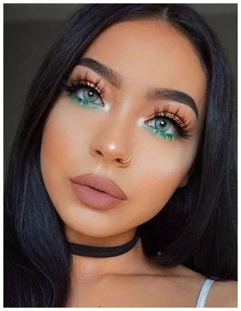 40+ Perfect Green Eye Makeup Ideas | Black girl makeup, Makeup for ...