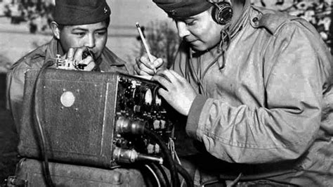 The Navajo Code Talkers in World War 2