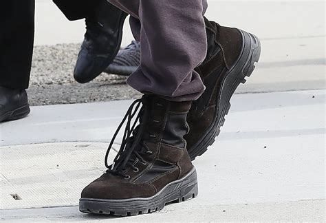 Kanye West’s Rainbow Hair Color Debuts on Outing in Yeezy 7 Boots ...