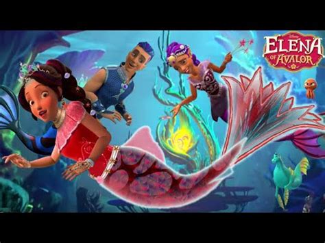 Elena of avalor. Turning Elena in to a mermaid | Song of the Sirenas 🌊💚 ...