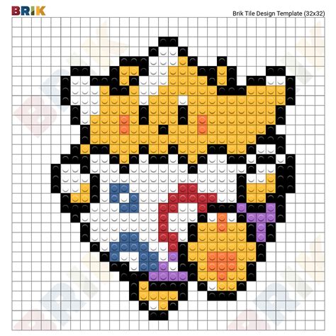 32x32 Pixel Art Grid Pokemon - Pixel Art Grid Gallery