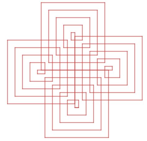 mathrecreation: more familiar spirals in Desmos: spirolaterals