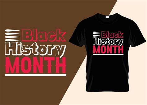 Black History Month T-shirt Design 14773983 Vector Art at Vecteezy