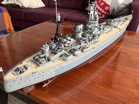 The 8-month project of HMS Nelson (1/200) is finally over. : r/modelmakers