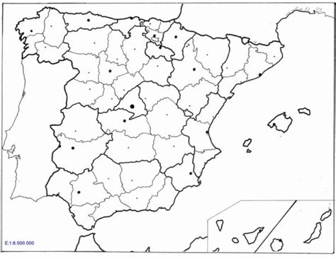 Mapa político de España: todas las comunidades y provincias - LocuraViajes.com