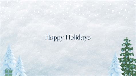 Winter Holiday Backgrounds For Powerpoint