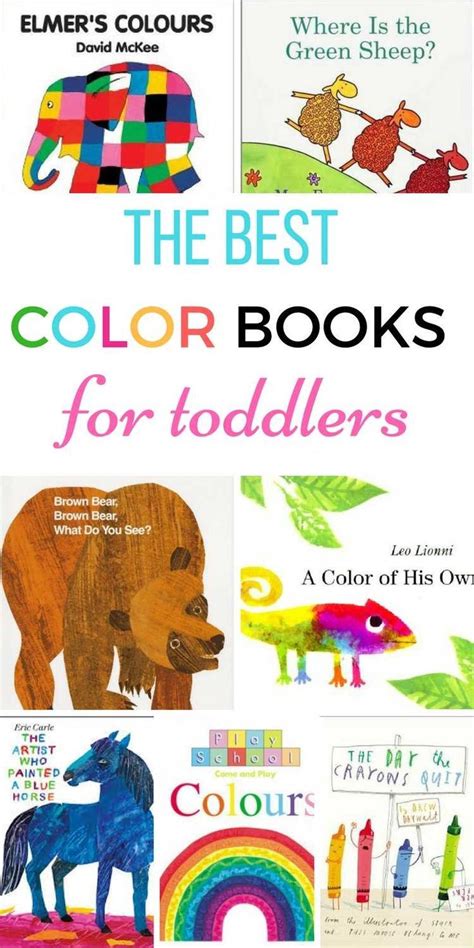 Color Books for Toddlers | Toddler coloring book, Toddler books, Preschool colors