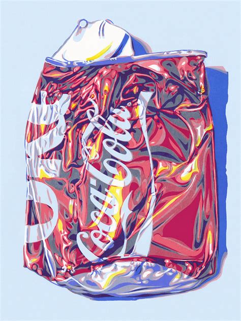 Cola Can Art Print Original Kitchen Wall Art Drink Artwork - Etsy